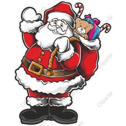 Joyful Santa Claus