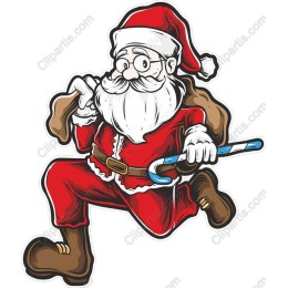 Festive Santa Claus