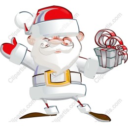 Cheerful Santa Claus