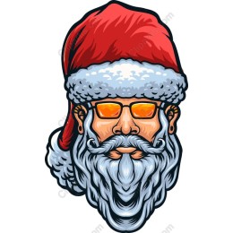 Trendy Santa Claus