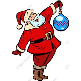 Joyful Santa Claus