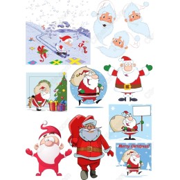 Santa Claus Set - Whimsical Holiday