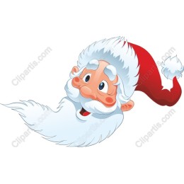 Cheerful Santa Claus