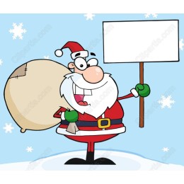 Cheerful Santa Claus