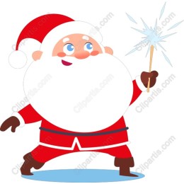 Whimsical Santa Claus