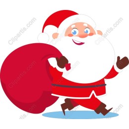 Whimsical Santa Claus