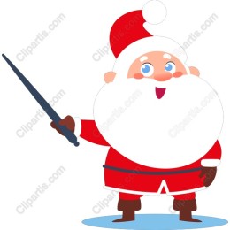 Whimsical Santa Claus