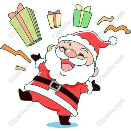 Festive Santa Claus