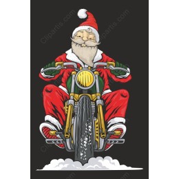 Santa Claus Motorcycle