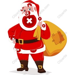 Cheerful Santa Claus