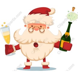 Joyful Santa Claus