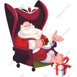 Relaxing Santa Claus
