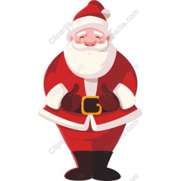Cheerful Santa Claus