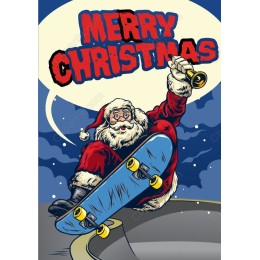 Santa Claus Skateboard