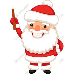 Cheerful Santa Claus