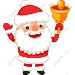Cheerful Santa Claus
