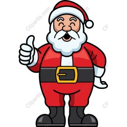 Cheerful Santa Claus