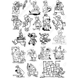 Plumber Clipart Set