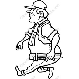 Happy Plumber
