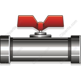 Stylized Pipe Valve