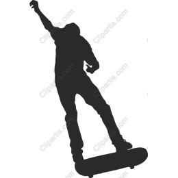 Skateboarder Action