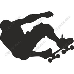 Energetic Skateboarder