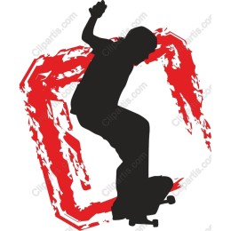 Skateboarder Action
