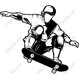 Energizing Skateboarder