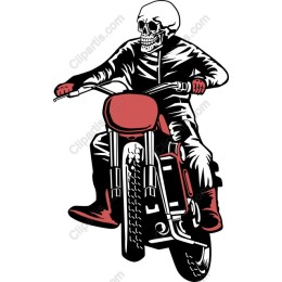 Skull Rider Motorcycle