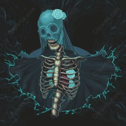 Gothic Elegance Skeleton