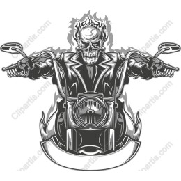 Skull Rider Flame