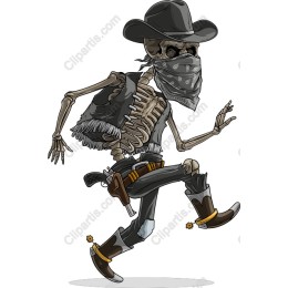 Skeleton Cowboy