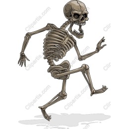 Running Skeleton