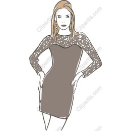 Chic Brown Dress Fashion