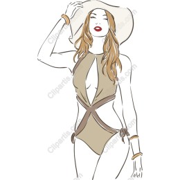 Summer Elegance: Chic Swimsuit