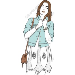 Chic Fashionable Woman