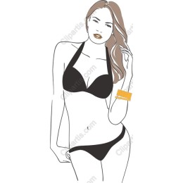 Stylish Bikini Woman