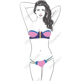 Chic Bikini Woman