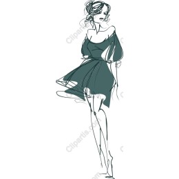 Elegant Fashion Sketch