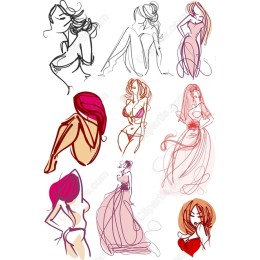 Elegant Females Set