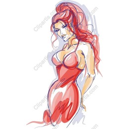 Elegant Red Dress
