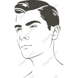Elegant Minimalist Male Portrait