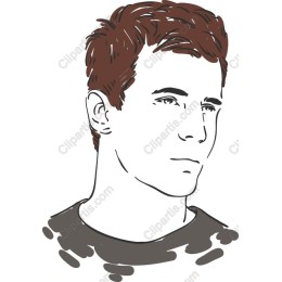Modern Portrait of a Young Man