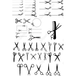 Scissors Collection - Clipart Bundle