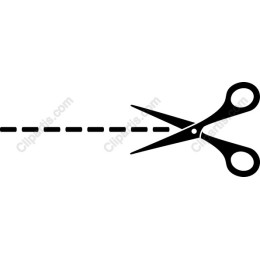 Scissors and Cutting Line