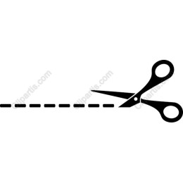 Scissors Cutting Line