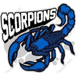 Vibrant Blue Scorpion