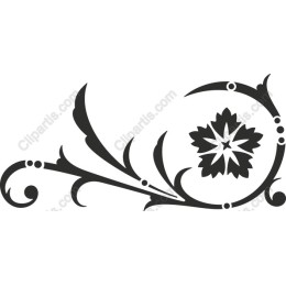 Elegant Floral Swirl