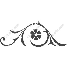 Elegant Floral Swirl