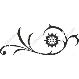 Elegant Floral Swirl